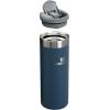 imageStanley AeroLight Transit Bottle 16 oz  Locking Drink Through Lid  Leak Resistant Water Bottle or Coffee Travel Mug  Lightweight Insulated Stainless Steel  BPAFree  BlackNavy
