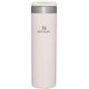 imageStanley AeroLight Transit Bottle 16 oz  Locking Drink Through Lid  Leak Resistant Water Bottle or Coffee Travel Mug  Lightweight Insulated Stainless Steel  BPAFree  BlackRose Quartz Glimmer