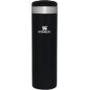 imageStanley AeroLight Transit Bottle 16 oz  Locking Drink Through Lid  Leak Resistant Water Bottle or Coffee Travel Mug  Lightweight Insulated Stainless Steel  BPAFree  BlackBlack Glimmer