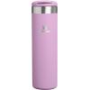 imageStanley AeroLight Transit Bottle 16 oz  Locking Drink Through Lid  Leak Resistant Water Bottle or Coffee Travel Mug  Lightweight Insulated Stainless Steel  BPAFree  BlackLilac