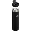 imageStanley AeroLight Transit Bottle 16 oz  Locking Drink Through Lid  Leak Resistant Water Bottle or Coffee Travel Mug  Lightweight Insulated Stainless Steel  BPAFree  BlackBlack