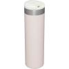 imageStanley AeroLight Transit Bottle 16 oz  Locking Drink Through Lid  Leak Resistant Water Bottle or Coffee Travel Mug  Lightweight Insulated Stainless Steel  BPAFree  BlackRose Quartz Glimmer