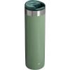 imageStanley AeroLight Transit Bottle 16 oz  Locking Drink Through Lid  Leak Resistant Water Bottle or Coffee Travel Mug  Lightweight Insulated Stainless Steel  BPAFree  BlackHammertone Green