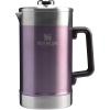 imageSTANLEY Classic StayHot French Press Coffee Maker 48 oz  5 Minute Brew 4 Hours Hot  Mesh Filter for Coffee Grounds  Insulated Stainless Steel French Press  BPAFree  Black 20Wisteria Shine
