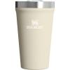 imageSTANLEY Everyday Tumbler 16 oz  Press Fit Drink Through Lid  Beverage Coffee and Cocktail Cup  Insulated Stainless Steel Wine Glass  BPAFree  FrostToasted Almond