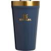 imageSTANLEY Everyday Tumbler 16 oz  Press Fit Drink Through Lid  Beverage Coffee and Cocktail Cup  Insulated Stainless Steel Wine Glass  BPAFree  FrostTwilight Gold
