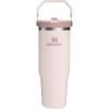 imageSTANLEY IceFlow 20 Flip Straw Tumbler with Handle 30 oz  Twist On Lid and Flip Up Straw  Leak Resistant Water Bottle  Insulated Stainless Steel  BPAFree  Rose Quartz