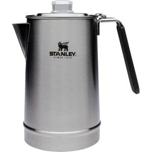 imageSTANLEY Coffee Percolator 11QT Stainless Steel Wide Mouth Coffee PressLarge Capacity Ergonomic Handle Dishwasher Safe11QT