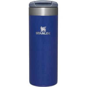 imageStanley AeroLight Transit Bottle 16 oz  Locking Drink Through Lid  Leak Resistant Water Bottle or Coffee Travel Mug  Lightweight Insulated Stainless Steel  BPAFree  BlackLapis Glimmer