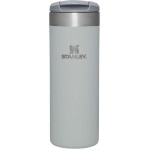 imageStanley AeroLight Transit Bottle 16 oz  Locking Drink Through Lid  Leak Resistant Water Bottle or Coffee Travel Mug  Lightweight Insulated Stainless Steel  BPAFree  BlackFog Glimmer