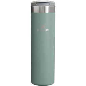 imageStanley AeroLight Transit Bottle 16 oz  Locking Drink Through Lid  Leak Resistant Water Bottle or Coffee Travel Mug  Lightweight Insulated Stainless Steel  BPAFree  BlackShale