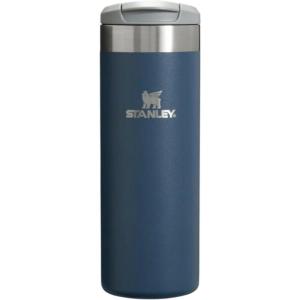imageStanley AeroLight Transit Bottle 16 oz  Locking Drink Through Lid  Leak Resistant Water Bottle or Coffee Travel Mug  Lightweight Insulated Stainless Steel  BPAFree  BlackNavy