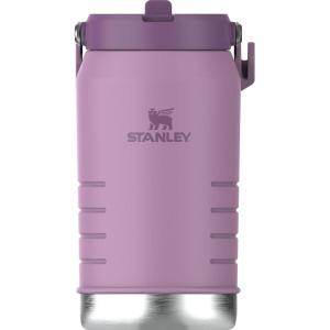 imageStanley IceFlow 20 Flip Straw Jug with Handle 64 oz  Twist On Lid and Flip Up Straw  Leakproof for Travel and Sports  Insulated Stainless Steel BPAFree  Lilac