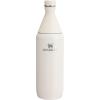 imageStanley All Day Slim Bottle 20 oz  Twist On Lid with Leakproof Seal  Slim Design for Travel ampamp Gym  Insulated Stainless Steel  BPAFree  AshCream
