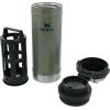 imageStanley Travel Mug with Integrated French Press 16 oz  5 Minute Brew 4 Hours HotLeakproof Lid  Mesh Filter for Coffee Grounds  Insulated Stainless Steel Coffee Maker  BPAFree  Hammertone GreenHammertone Green