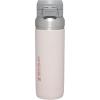 imageStanley Quick Flip GO Water Bottle 36 oz  Push Button Lid  Leakproof and Packable for Travel and Sports  Insulated Stainless Steel  BPAFree  Rose Quartz