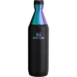 imageStanley All Day Slim Bottle 20 oz  Twist On Lid with Leakproof Seal  Slim Design for Travel ampamp Gym  Insulated Stainless Steel  BPAFree  AshBlack Chroma