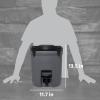 imageSTANLEY Adventure Fast Flow Water Jug 2 Gallon Leakproof Ice Water Dispenser Insulated Beverage Cooler Easy Pour Spigot and Latched Foam Lid BPAFreeCharcoal