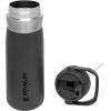 imageSTANLEY IceFlow Flip Straw Water Bottle 22 oz  BuiltIn Straw for Travel and Sports  Lightweight and Leak Resistant  Insulated Stainless Steel  BPAFree  PolarCharcoal 20