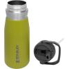 imageSTANLEY IceFlow Flip Straw Water Bottle 22 oz  BuiltIn Straw for Travel and Sports  Lightweight and Leak Resistant  Insulated Stainless Steel  BPAFree  PolarAloe