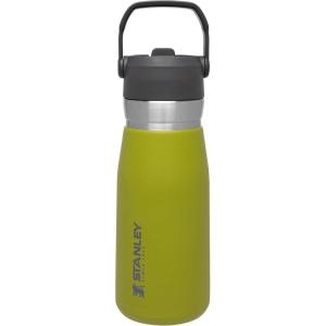 imageSTANLEY IceFlow Flip Straw Water Bottle 22 oz  BuiltIn Straw for Travel and Sports  Lightweight and Leak Resistant  Insulated Stainless Steel  BPAFree  PolarAloe
