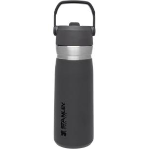 imageSTANLEY IceFlow Flip Straw Water Bottle 22 oz  BuiltIn Straw for Travel and Sports  Lightweight and Leak Resistant  Insulated Stainless Steel  BPAFree  PolarCharcoal 20