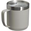 imageSTANLEY StayHot Camp Mug 12 oz  Press Fit Drink Through Lid  Cup for Coffee Tea and Drinks  Insulated Stainless Steel Coffee Mug  BPAFree  Ash 20