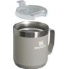imageSTANLEY StayHot Camp Mug 12 oz  Press Fit Drink Through Lid  Cup for Coffee Tea and Drinks  Insulated Stainless Steel Coffee Mug  BPAFree  Ash 20