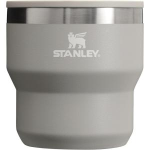 imageSTANLEY StayHot Stacking Camp Cup 10 oz  Press In Drink Through Lid  Cup for Coffee Tea and Drinks  Insulated Stainless Steel Coffee Mug  BPAFree  AshAsh