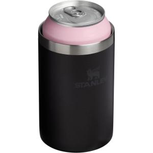 imageStanley Everyday Can Cooler Cup  Beer Seltzers Soda and Energy Drinks  Doubles as Tumbler  Insulated Stainless Steel Drink Holder  BPAFreeMatte Black