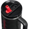 image:imageSTANLEY Quencher ProTour Flip Straw Tumbler with Leakproof Lid  BuiltIn Straw amp Handle  Cupholder Compatible for Travel  Insulated Stainless Steel Cup  BPAFreeBlack Lovely
