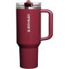 image:imageSTANLEY Quencher ProTour Flip Straw Tumbler with Leakproof Lid  BuiltIn Straw amp Handle  Cupholder Compatible for Travel  Insulated Stainless Steel Cup  BPAFreeCranberry Gloss