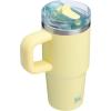 image:imageSTANLEY Quencher ProTour Flip Straw Tumbler with Leakproof Lid  BuiltIn Straw amp Handle  Cupholder Compatible for Travel  Insulated Stainless Steel Cup  BPAFreePomelo