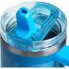 image:imageSTANLEY Quencher ProTour Flip Straw Tumbler with Leakproof Lid  BuiltIn Straw amp Handle  Cupholder Compatible for Travel  Insulated Stainless Steel Cup  BPAFreeAzure Fade
