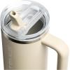 image:imageSTANLEY Quencher ProTour Flip Straw Tumbler with Leakproof Lid  BuiltIn Straw amp Handle  Cupholder Compatible for Travel  Insulated Stainless Steel Cup  BPAFreeToasted Almond
