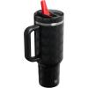 image:imageSTANLEY Quencher ProTour Flip Straw Tumbler with Leakproof Lid  BuiltIn Straw amp Handle  Cupholder Compatible for Travel  Insulated Stainless Steel Cup  BPAFreeBlack Lovely