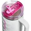 image:imageSTANLEY Quencher ProTour Flip Straw Tumbler with Leakproof Lid  BuiltIn Straw amp Handle  Cupholder Compatible for Travel  Insulated Stainless Steel Cup  BPAFreeFrost Lovely