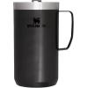 image:imageSTANLEY StayHot Camp Mug  Press Fit Drink Through Lid  Cup for Coffee Tea and Drinks  Insulated Stainless Steel Coffee Mug  BPAFreeCharcoal Glow