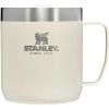 image:imageSTANLEY StayHot Camp Mug  Press Fit Drink Through Lid  Cup for Coffee Tea and Drinks  Insulated Stainless Steel Coffee Mug  BPAFreeCream Gloss