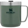 image:imageSTANLEY StayHot Camp Mug  Press Fit Drink Through Lid  Cup for Coffee Tea and Drinks  Insulated Stainless Steel Coffee Mug  BPAFreeHammertone Green