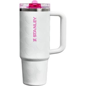 image:imageSTANLEY Quencher ProTour Flip Straw Tumbler with Leakproof Lid  BuiltIn Straw amp Handle  Cupholder Compatible for Travel  Insulated Stainless Steel Cup  BPAFreeFrost Lovely