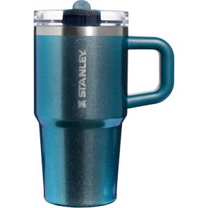 image:imageSTANLEY Quencher ProTour Flip Straw Tumbler with Leakproof Lid  BuiltIn Straw amp Handle  Cupholder Compatible for Travel  Insulated Stainless Steel Cup  BPAFreePonderosa Shimmer