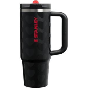 image:imageSTANLEY Quencher ProTour Flip Straw Tumbler with Leakproof Lid  BuiltIn Straw amp Handle  Cupholder Compatible for Travel  Insulated Stainless Steel Cup  BPAFreeBlack Lovely