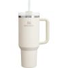 image:imageSTANLEY Quencher H20 Tumbler with Handle and Straw 30 oz  Flowstate 3Position Lid  Cup Holder Compatible for Travel  Insulated Stainless Steel Cup  BPAFree  Rose Quartz 20Cream 20