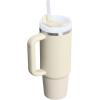 image:imageSTANLEY Quencher H20 Tumbler with Handle and Straw 30 oz  Flowstate 3Position Lid  Cup Holder Compatible for Travel  Insulated Stainless Steel Cup  BPAFree  Rose Quartz 20Toasted Almond