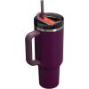 image:imageSTANLEY Quencher H20 Tumbler with Handle and Straw 30 oz  Flowstate 3Position Lid  Cup Holder Compatible for Travel  Insulated Stainless Steel Cup  BPAFree  Rose Quartz 20Plum
