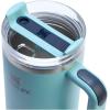 image:imageSTANLEY Quencher H20 Tumbler with Handle and Straw 30 oz  Flowstate 3Position Lid  Cup Holder Compatible for Travel  Insulated Stainless Steel Cup  BPAFree  Rose Quartz 20Agave