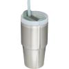 image:imageSTANLEY Quencher H20 Tumbler with Handle and Straw 30 oz  Flowstate 3Position Lid  Cup Holder Compatible for Travel  Insulated Stainless Steel Cup  BPAFree  Rose Quartz 20Stainless Steel Shale