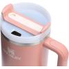 image:imageSTANLEY Quencher H20 Tumbler with Handle and Straw 30 oz  Flowstate 3Position Lid  Cup Holder Compatible for Travel  Insulated Stainless Steel Cup  BPAFree  Rose Quartz 20Exclusive Sienna