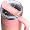 image:imageSTANLEY Quencher H20 Tumbler with Handle and Straw 30 oz  Flowstate 3Position Lid  Cup Holder Compatible for Travel  Insulated Stainless Steel Cup  BPAFree  Rose Quartz 20Pink Mesa Sunset